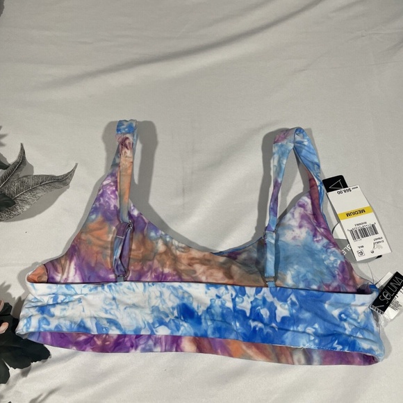 NWT Soluna‎ [ Medium ] Pacific Reversible Scoop Neck Bikini Top Purple - Picture 9 of 12